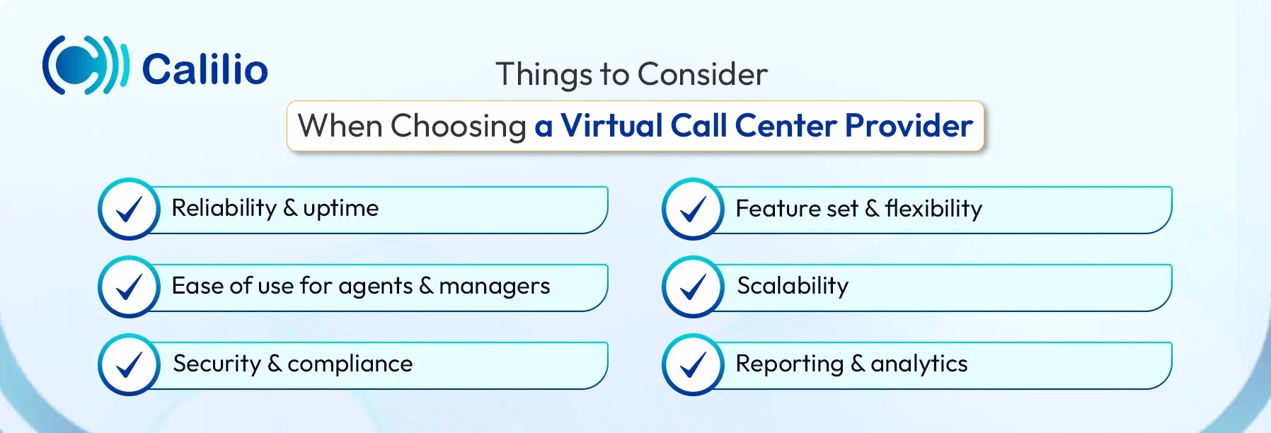 considering things while choosing virtual call center provider