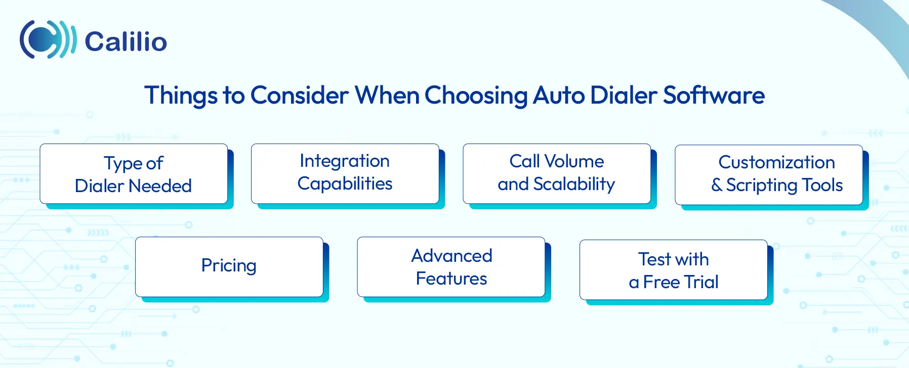 key factors for choosing auto dialer
