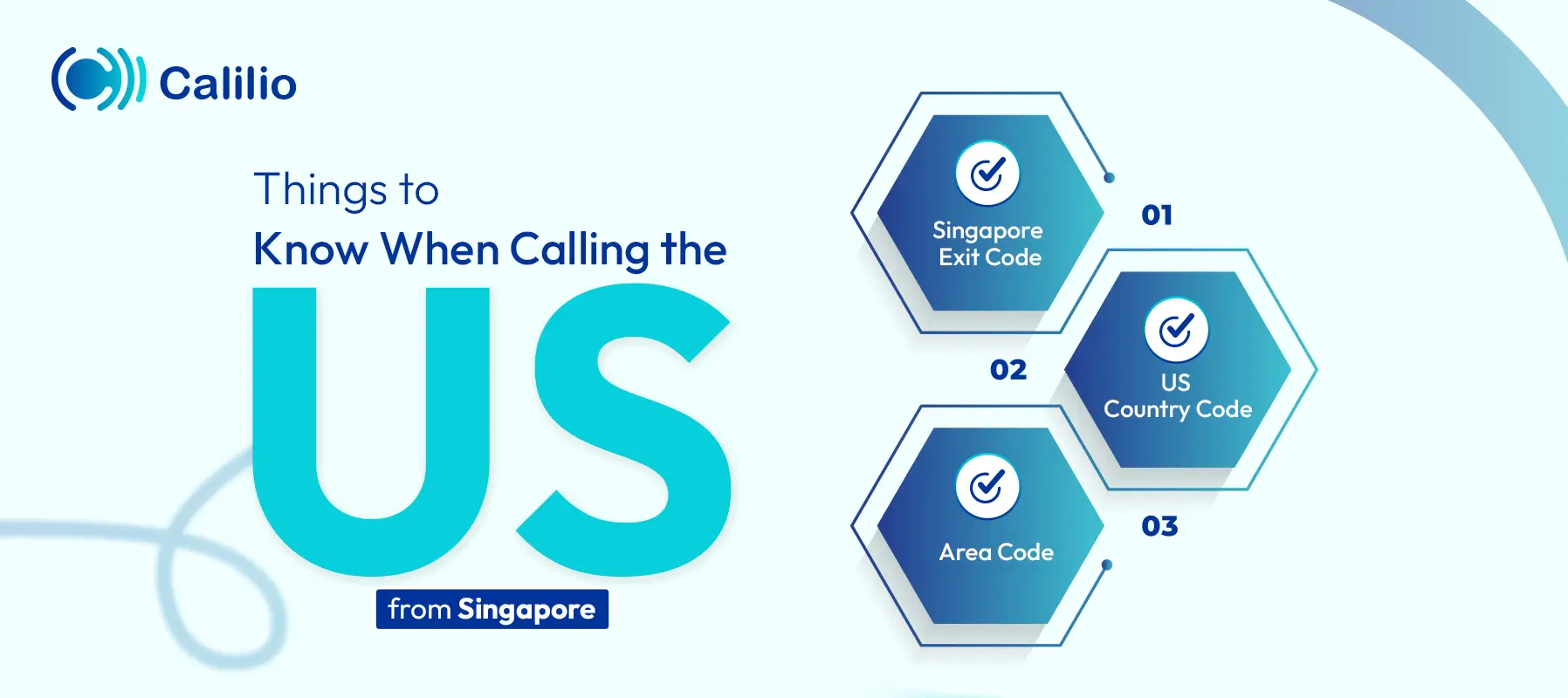 feat to know when calling the us from singapora