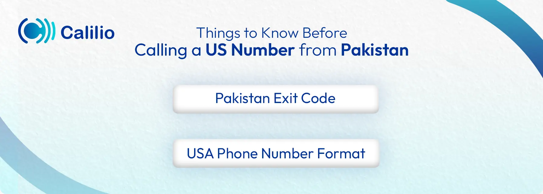 things to consider before dialing us from pakistan