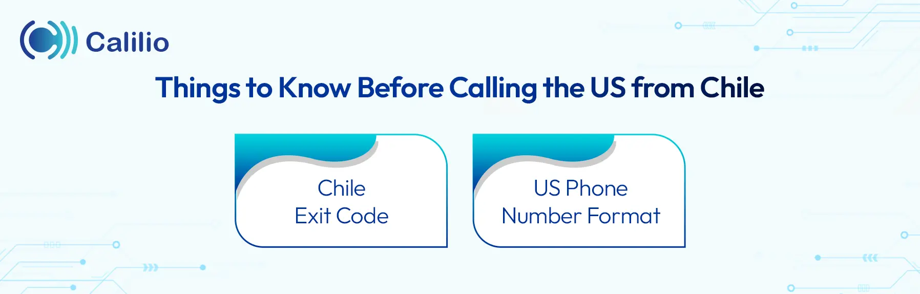 important things to know before calling the us from chile