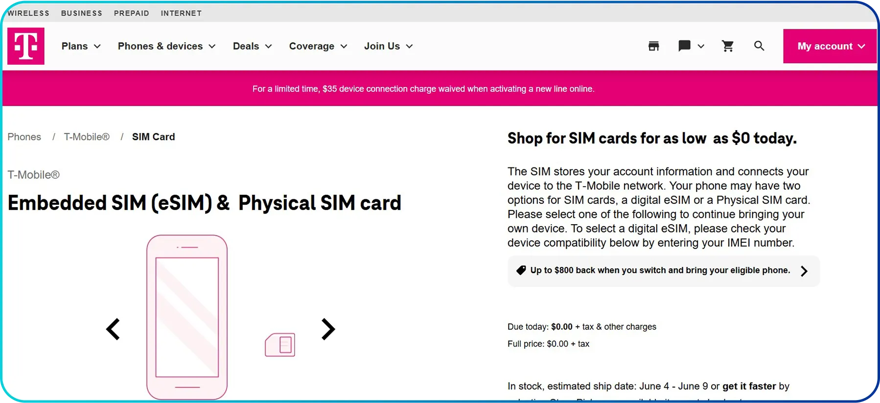t mobile homepage