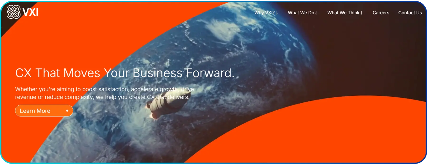 homepage image of vxi global solutions