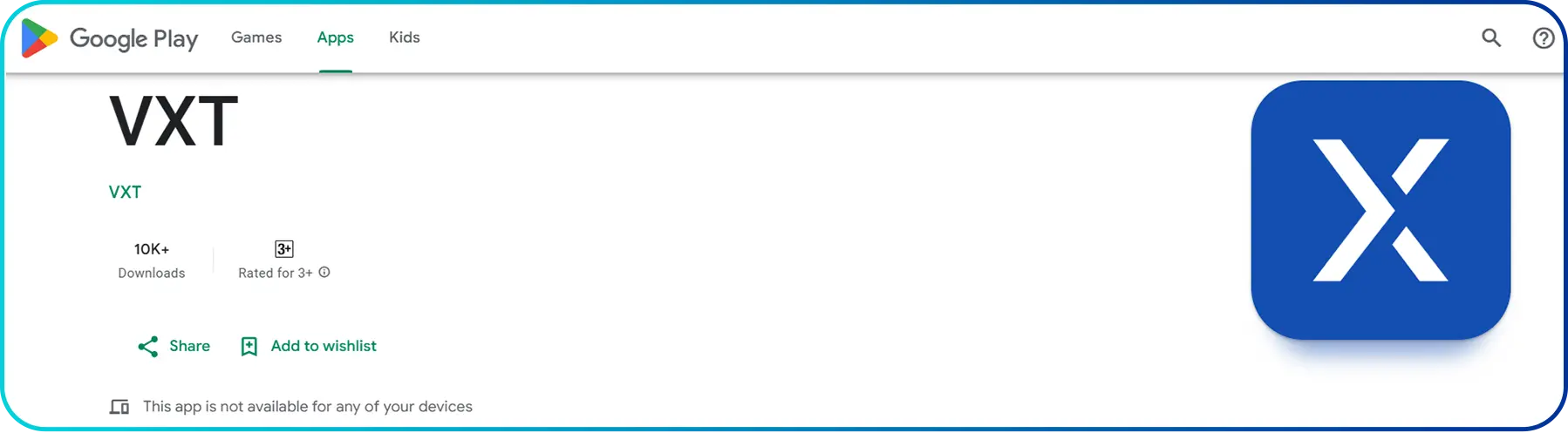vxt voicemail application