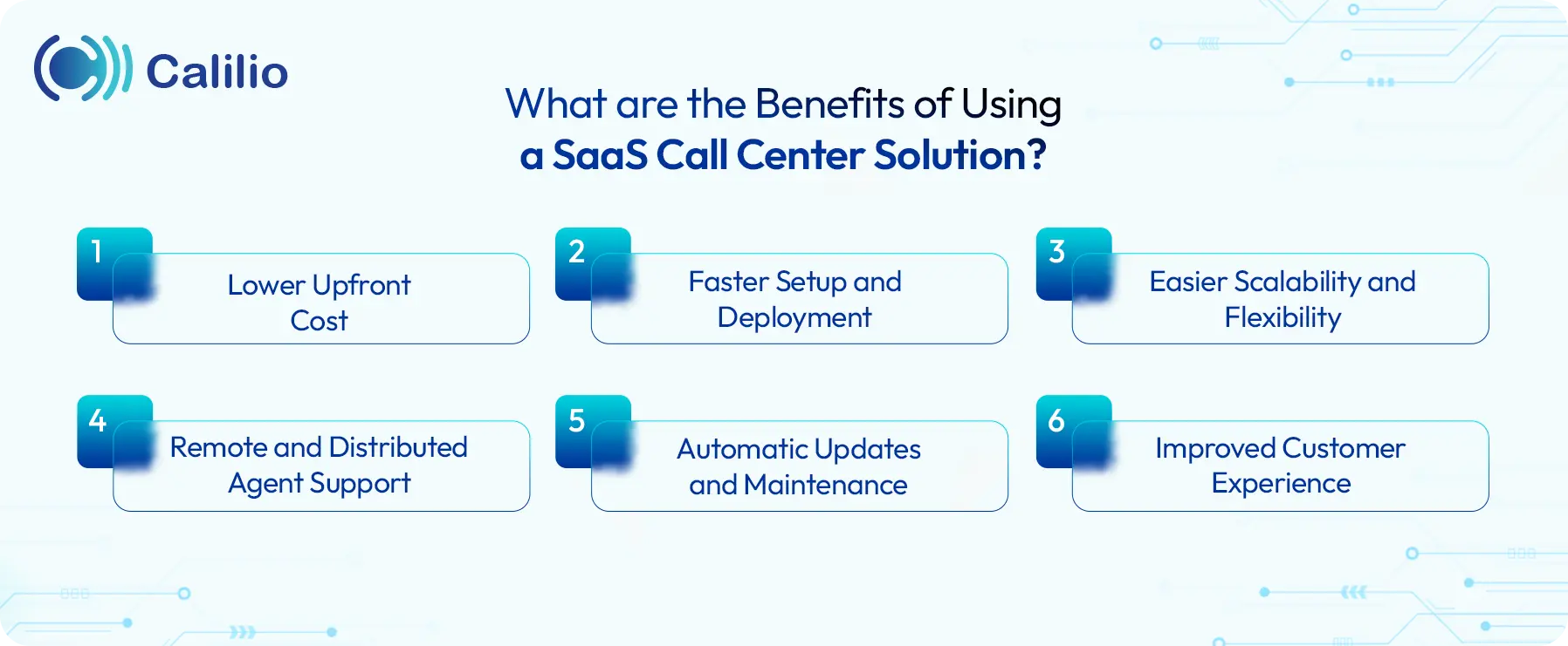 key benefits of using a saas call center solution