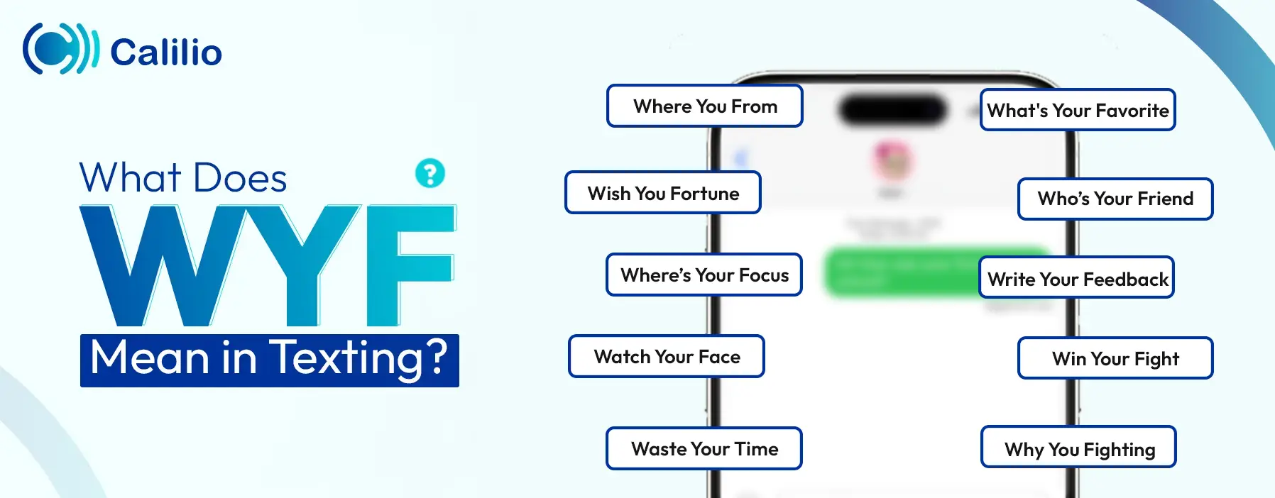 meaning of wfy in texting