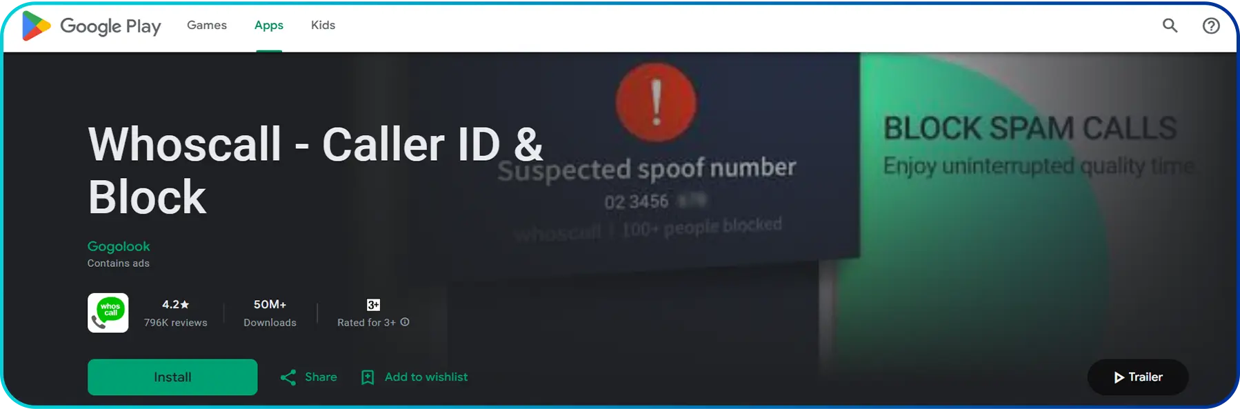 whoscall call blocker app for android users