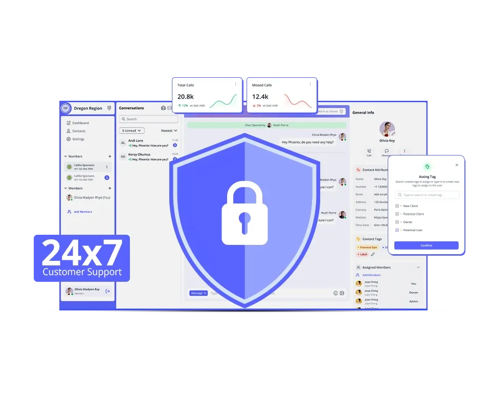 why business choose calilio for 251 phone number