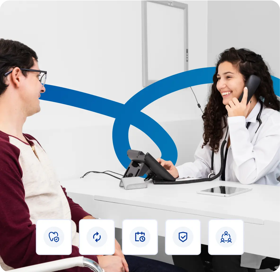 VoIP phone system for dental practices