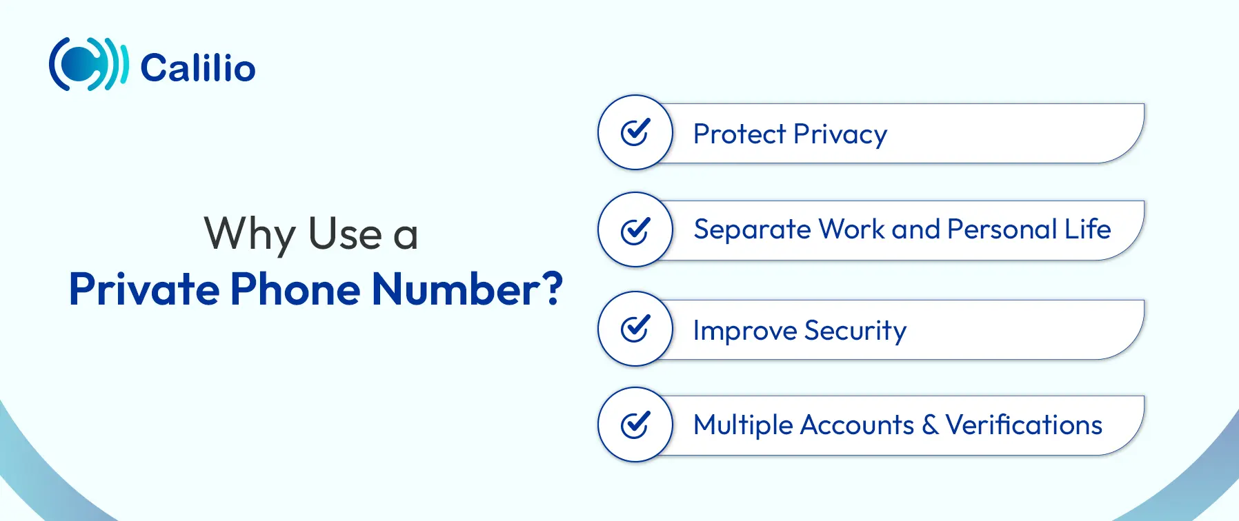 reasons to use a private phone number