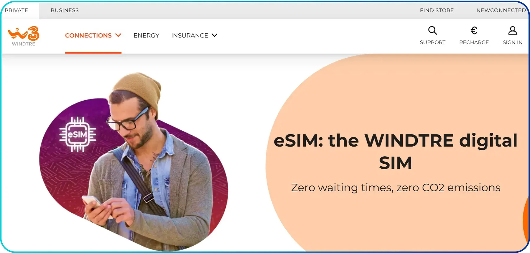 windtre homepage