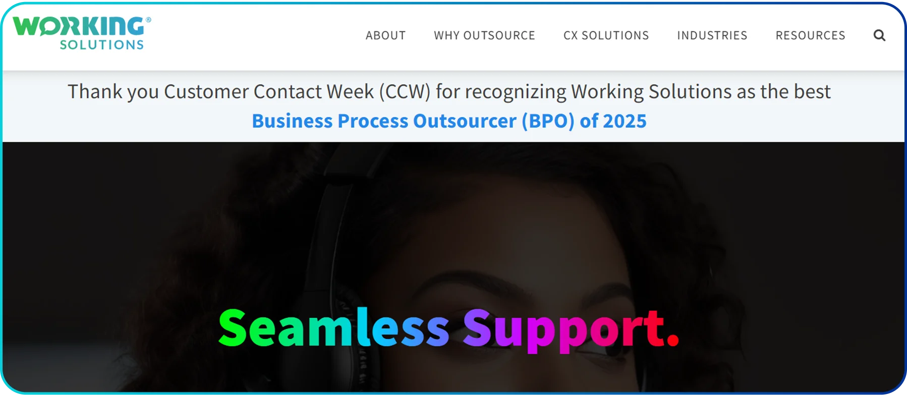 working solutions homepage