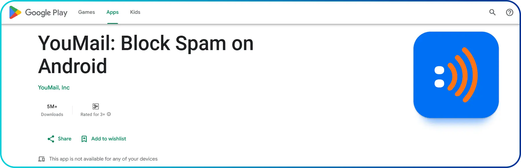 youmail blocker app for android users